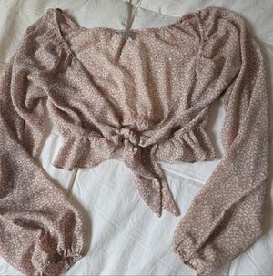 Floral Pink Women's Top